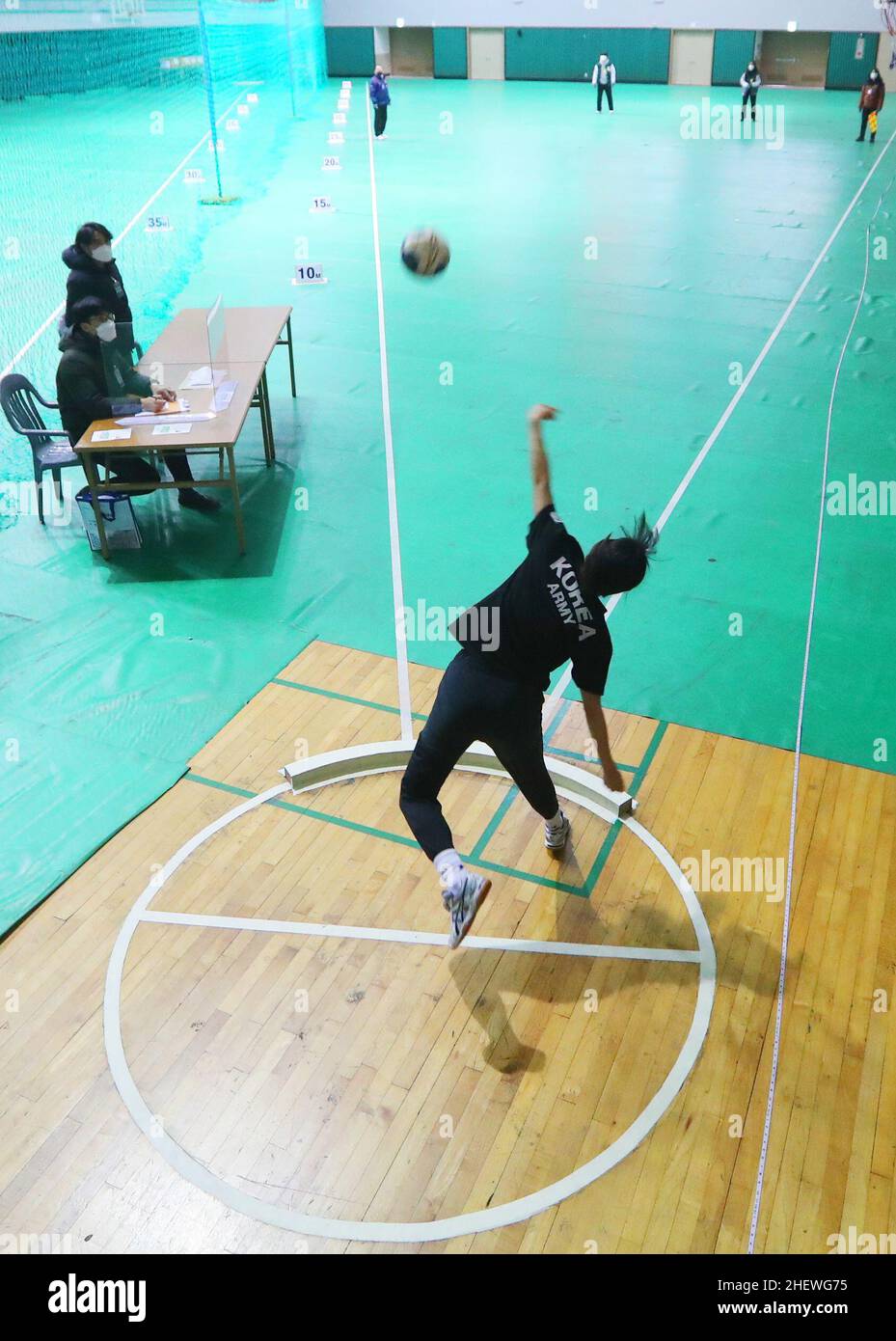 13th Jan, 2022. Skill test for college aspirants A college aspirant