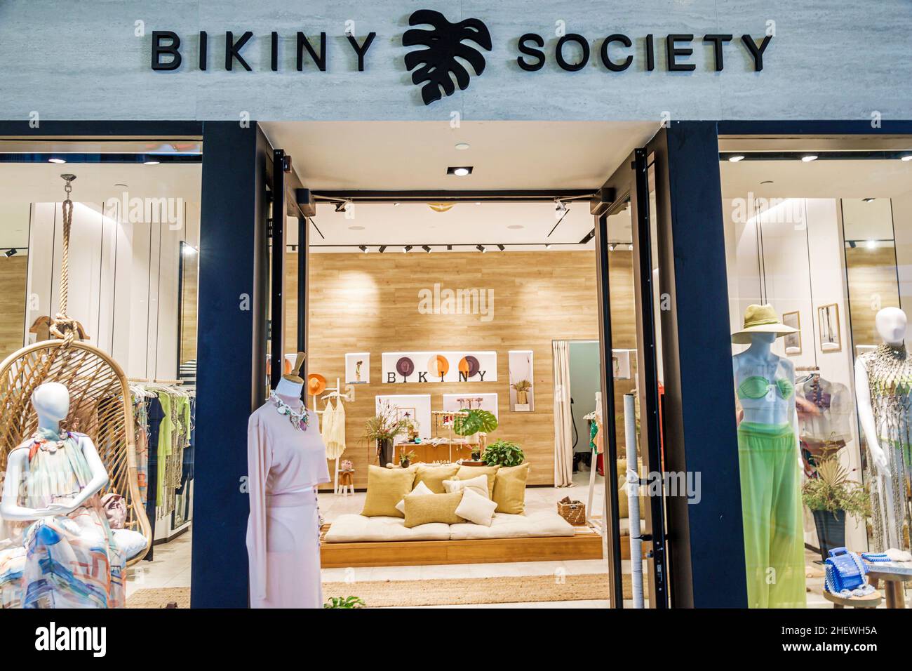 Brickell city centre center shopping mall bikiny society store entrance