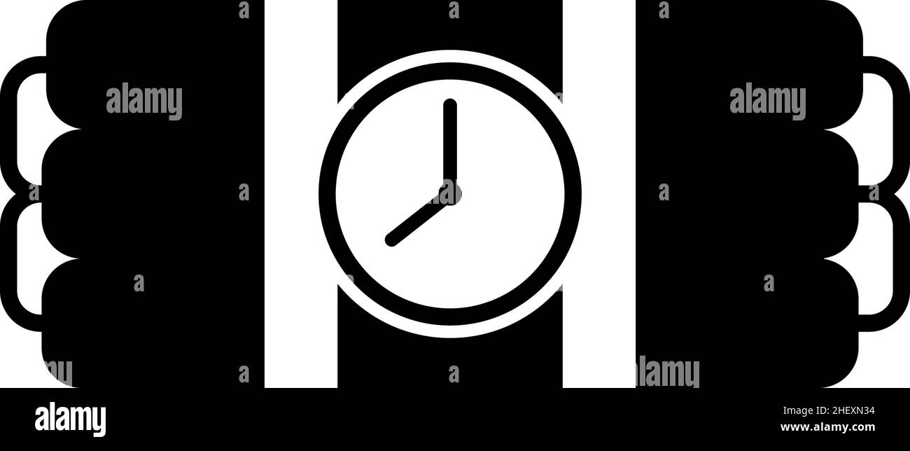 Timer bomb icon design template vector isolated Stock Vector Image ...