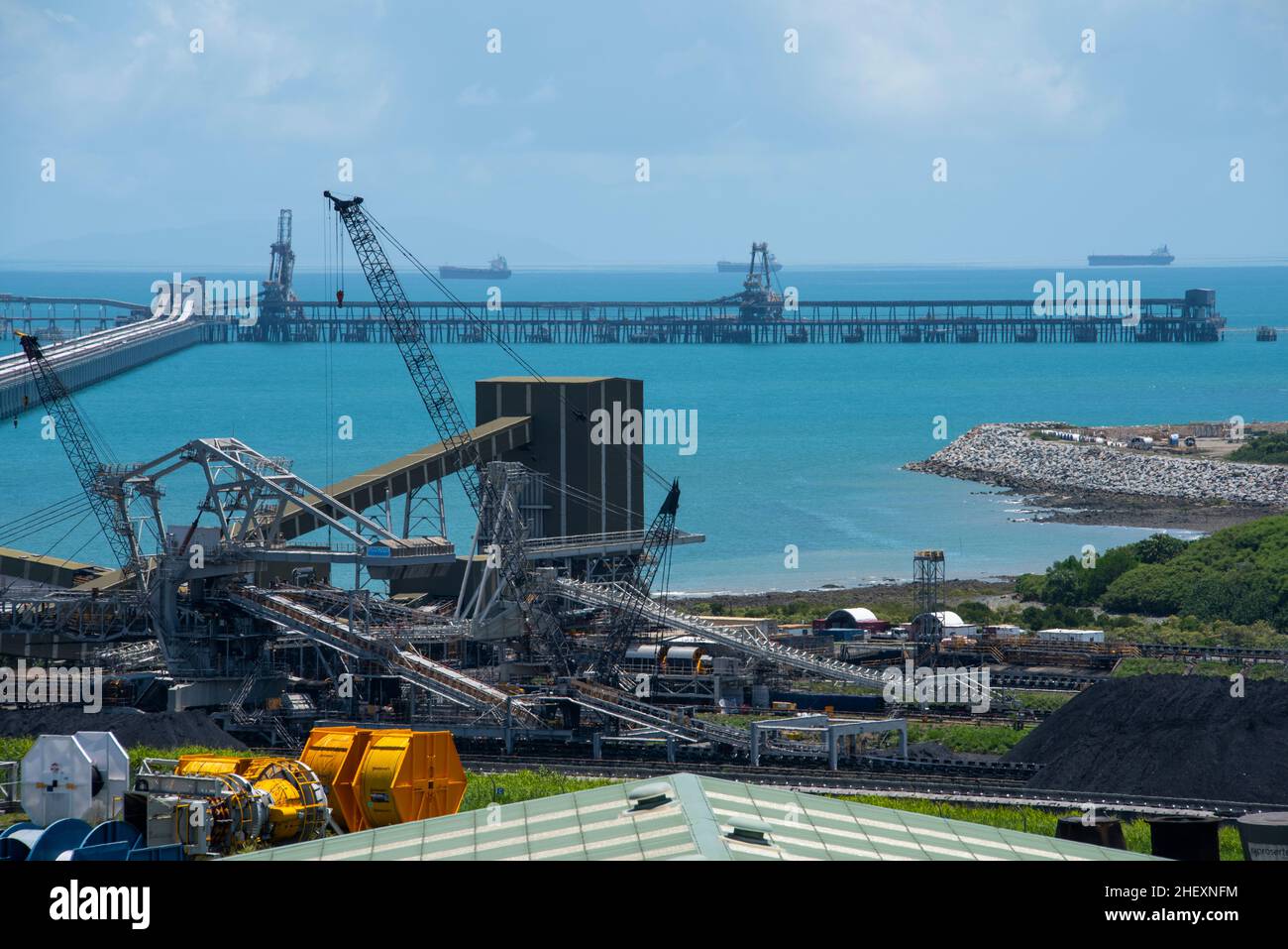 Two coal terminals at the port, Hay Point Coal Terminal (HPCT) and
