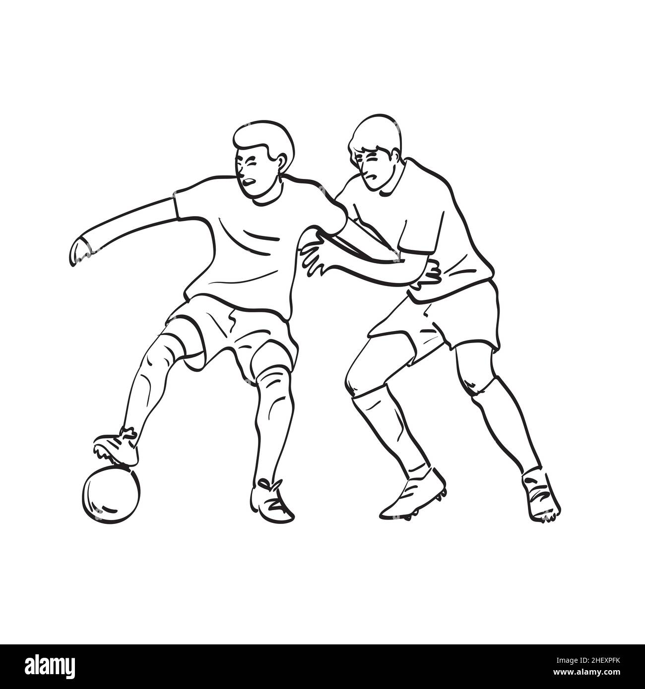 40,986 Two Soccer Players Images, Stock Photos, 3D objects, & Vectors