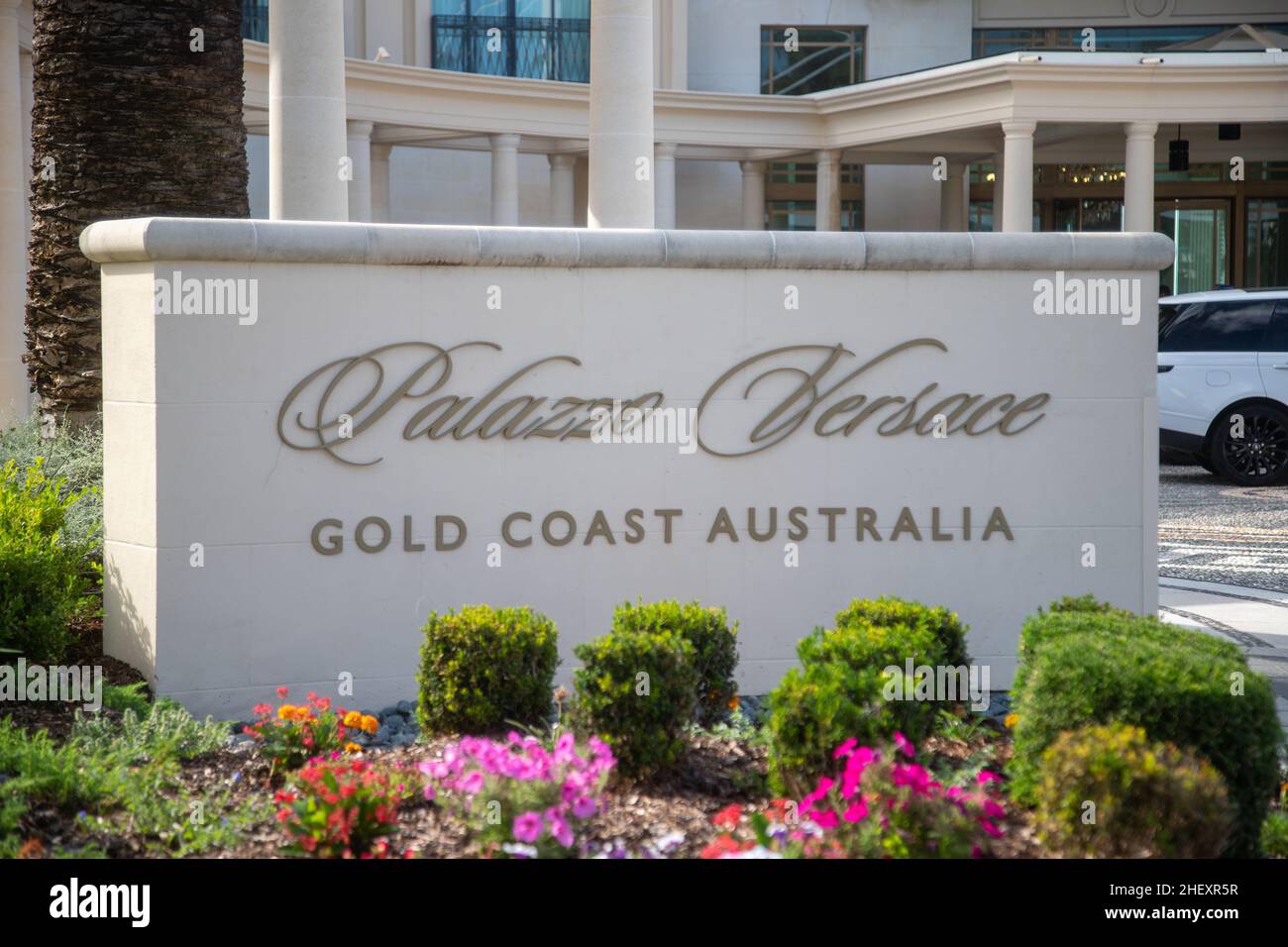 Palazzo Versace Luxury Hotel Gold Coast Stock Photo Alamy