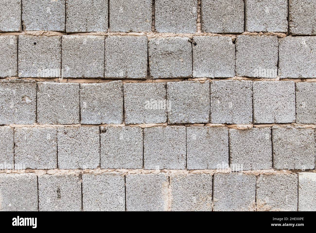 pattern of old grey building blocks Stock Photo Alamy