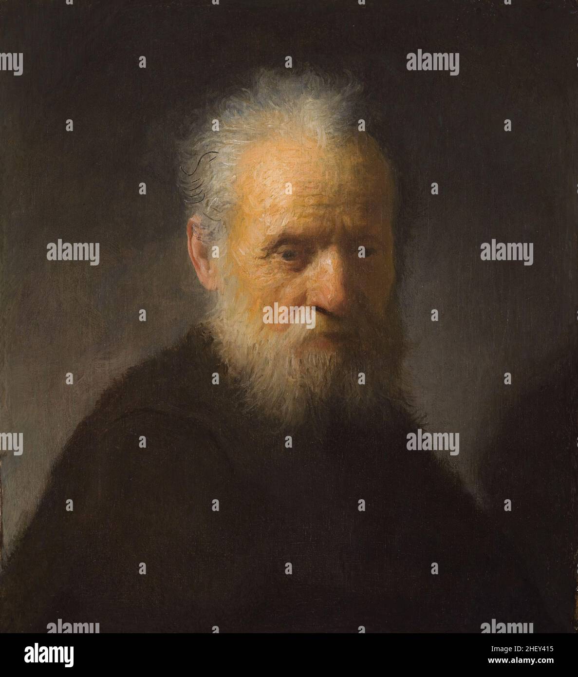 Rembrandt portrait old man beard hi-res stock photography and images ...