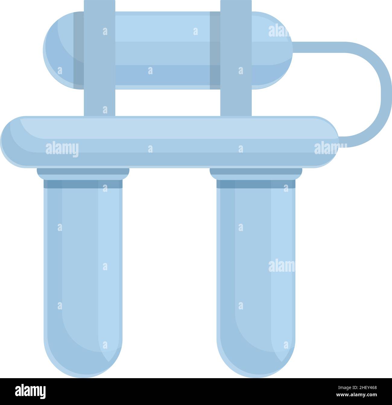 Home osmosis icon cartoon vector. Water system. Filter tank Stock Vector