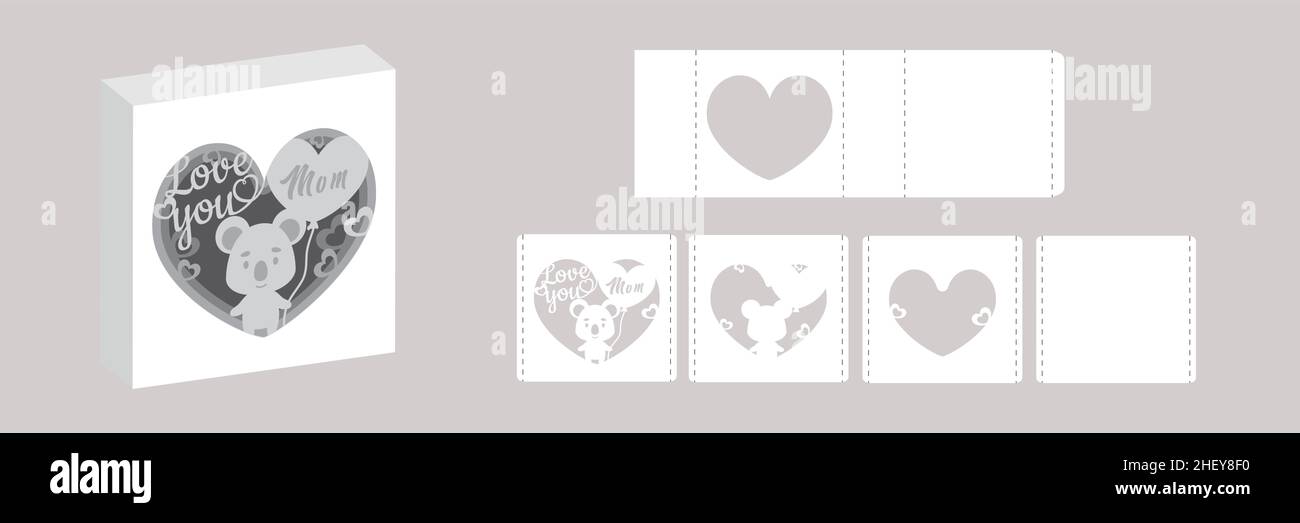 Heart Printable Template for Valentine's Day - Today's Mama