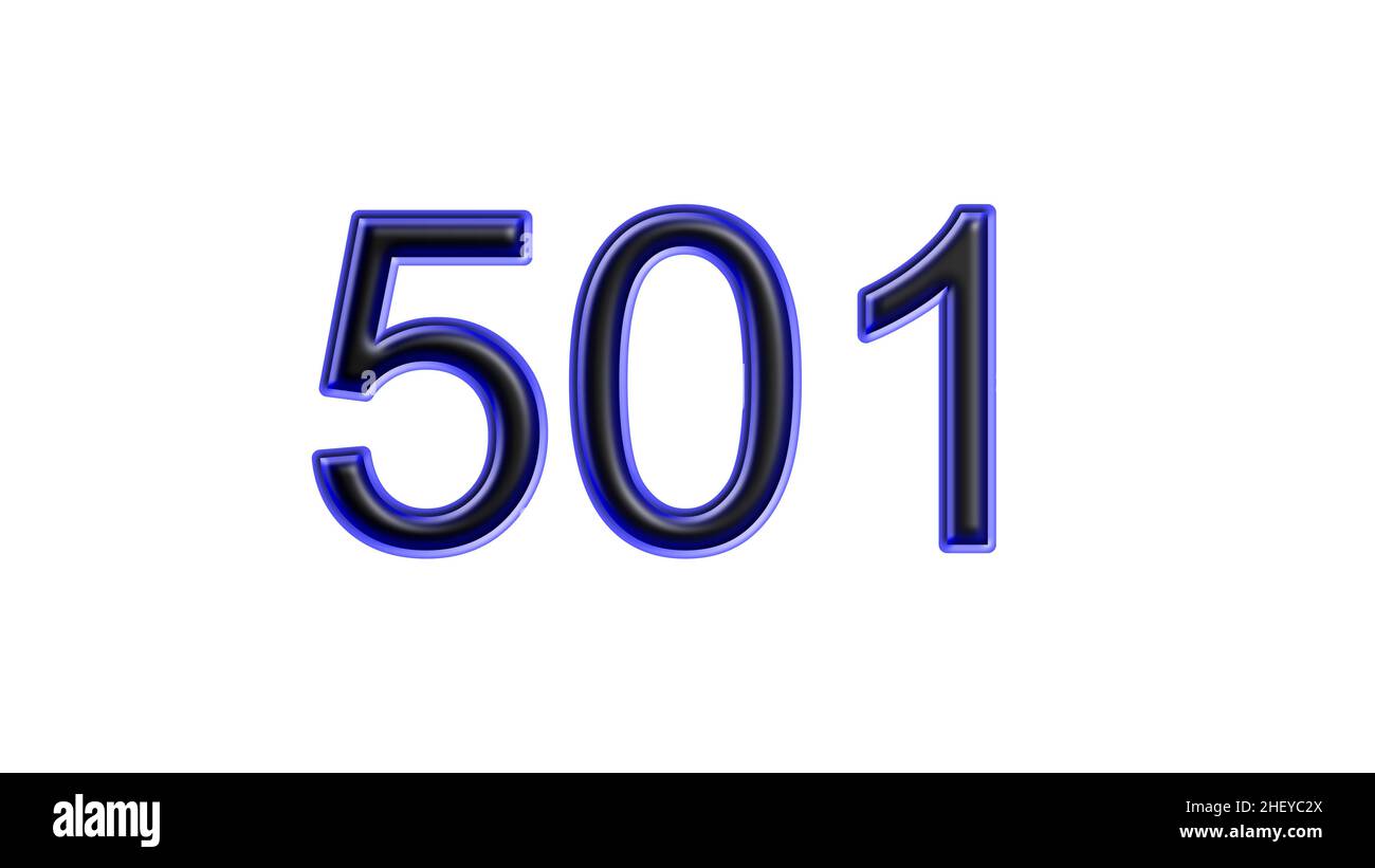 Number 501 Cut Out Stock Images & Pictures - Alamy