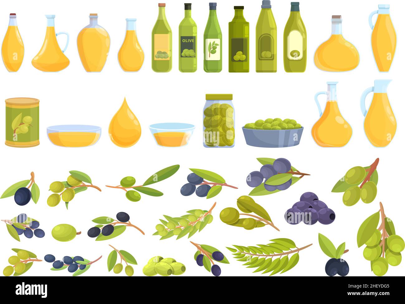 Olive oil icons set cartoon vector. Tree food. Virgin plant Stock Vector Image & Art - Alamy Olive oil icons set cartoon vector. Tree food. Virgin plant Stock Vector Image & Art - Alamy