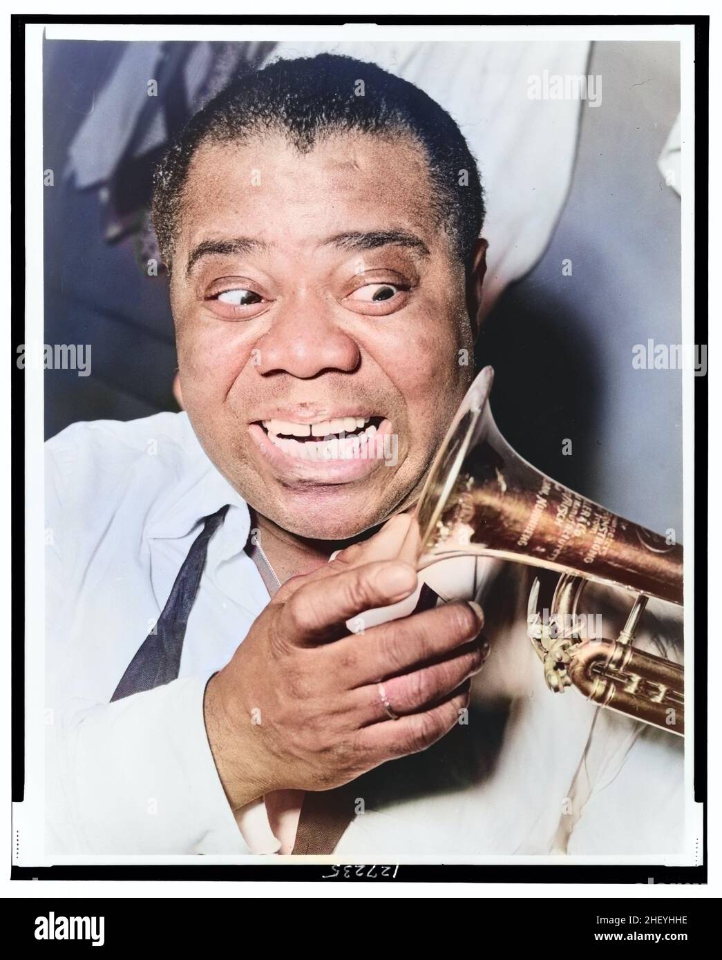 Louis armstrong trumpet Cut Out Stock Images & Pictures Alamy