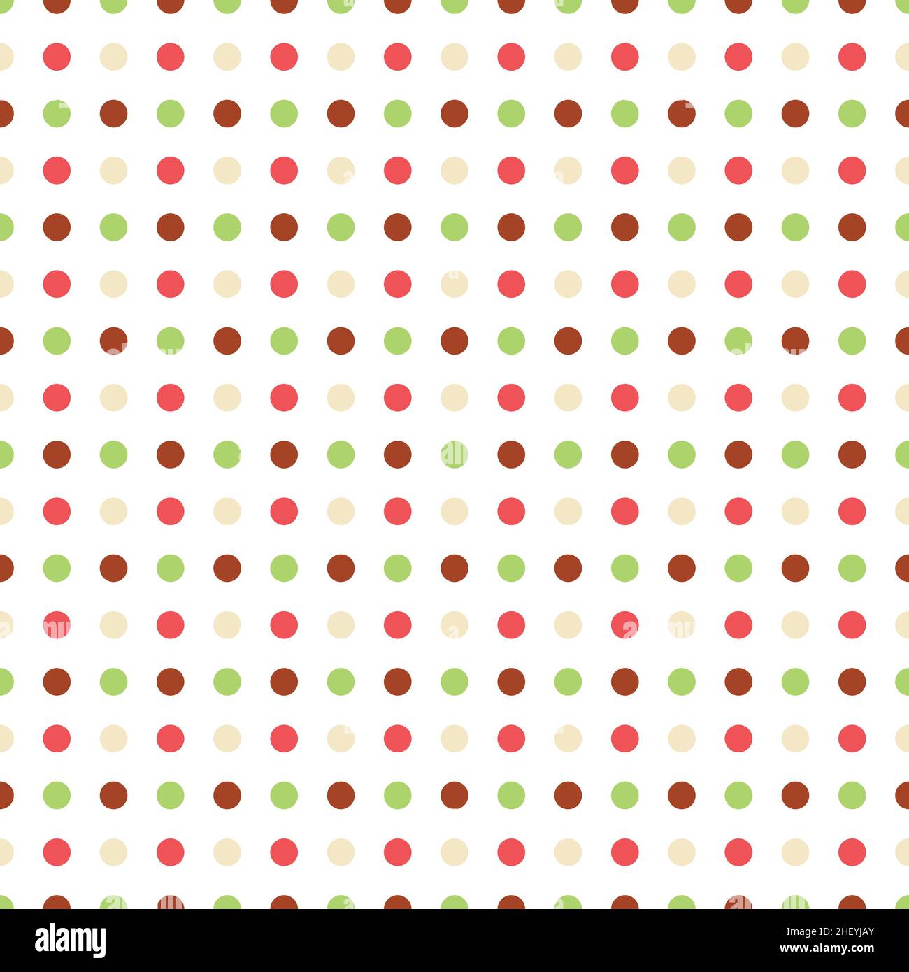 Seemless pattern with polka dots in vector Stock Vector Image & Art - Alamy