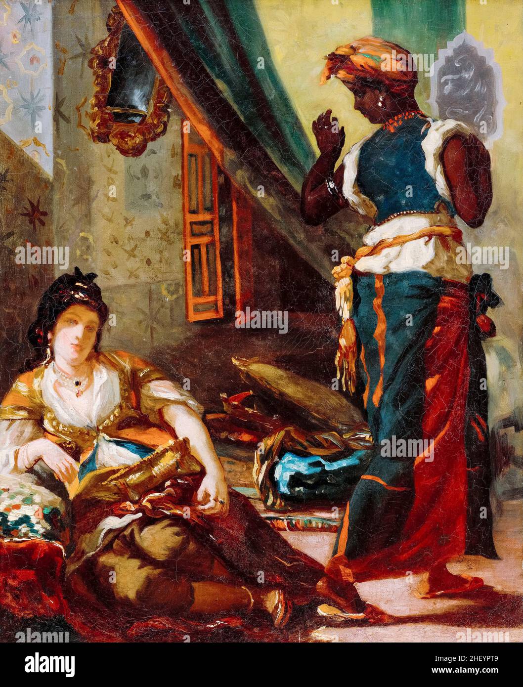 Delacroix women of algiers hires stock photography and images Alamy