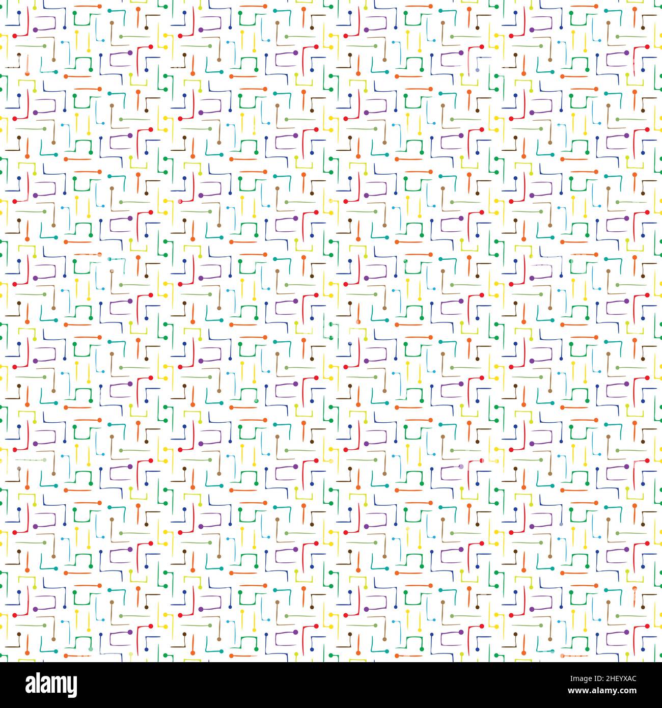 Simple seamless abstract vector pattern made from repeating elements. Stock Vector