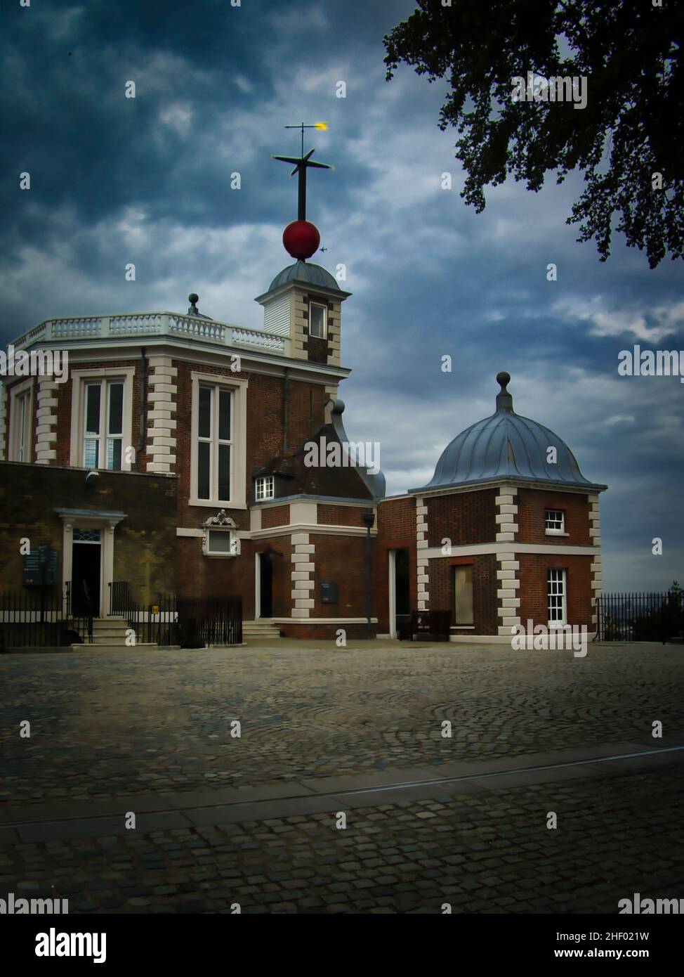 Greenwich Royal Observatory Day Stock Photo