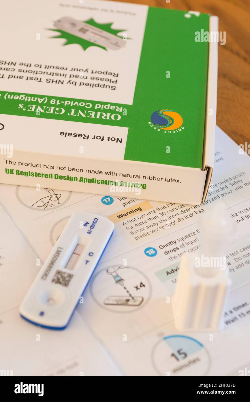 Lateral flow self test kit hires stock photography and images Alamy