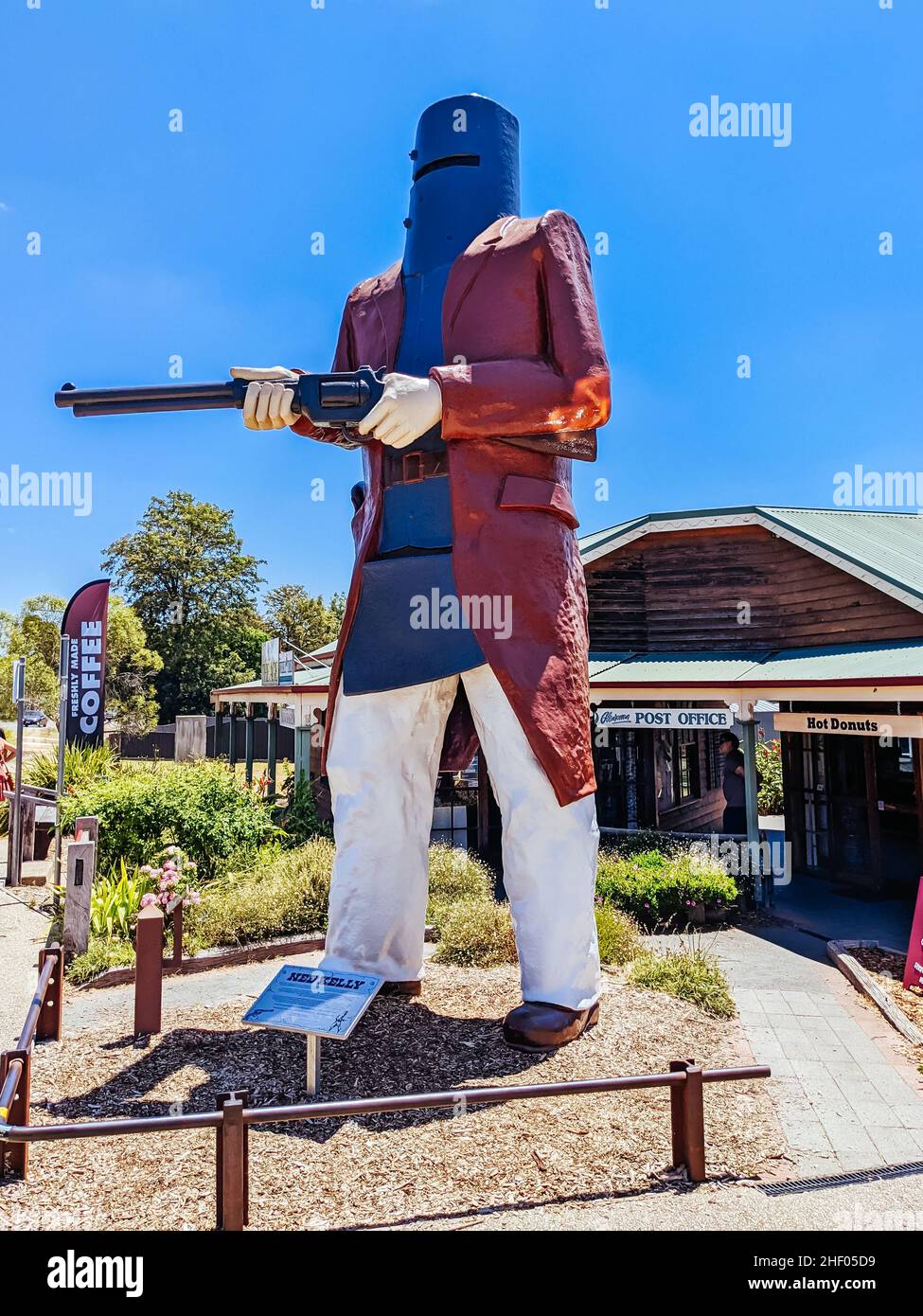 Historic Yackandandah Town Centre Stock Photo Alamy