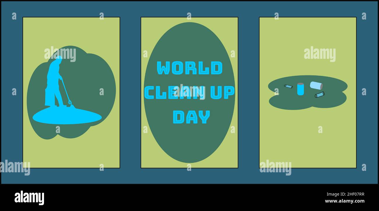 Card waste in blue Stock Vector Images - Alamy