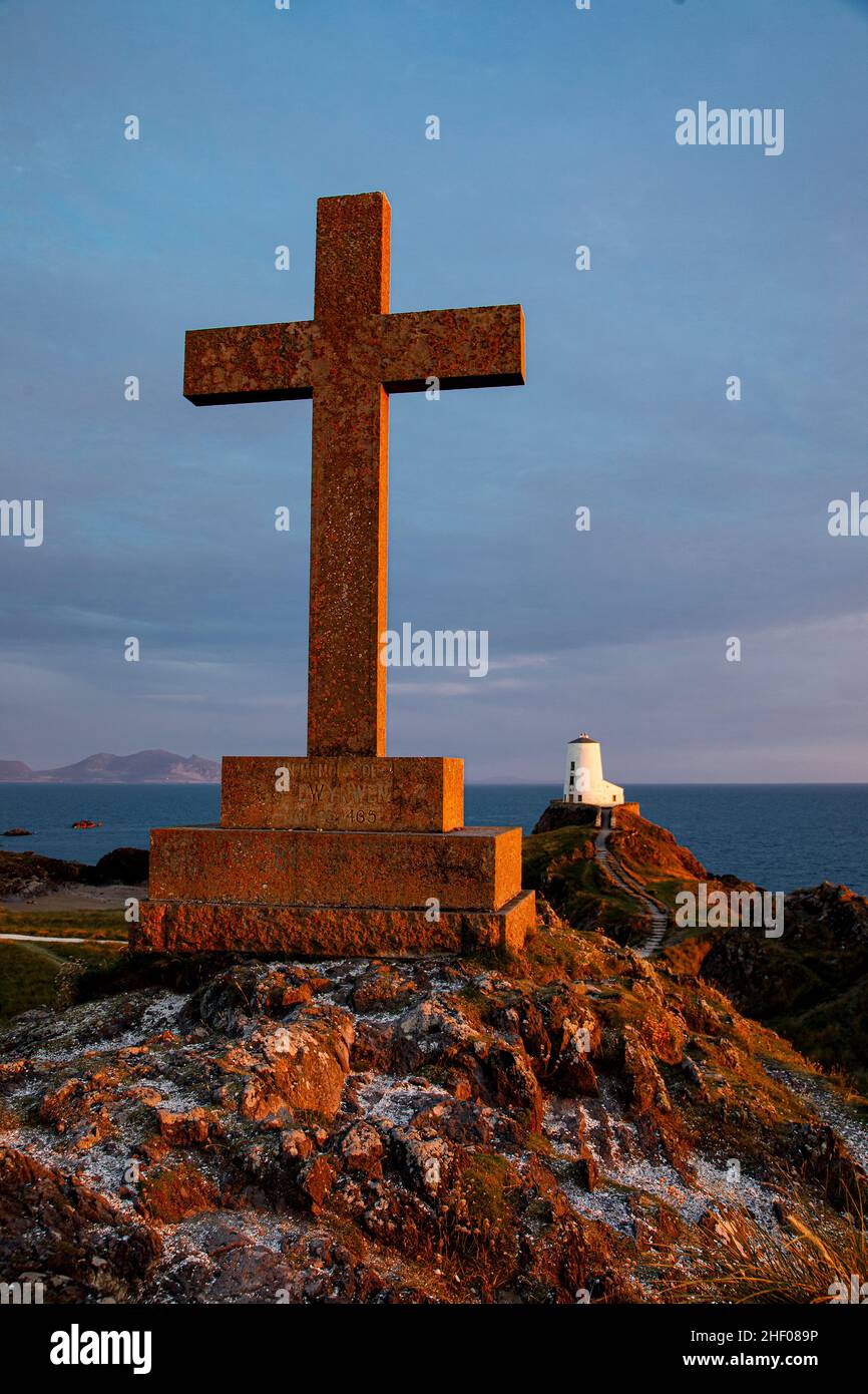 Ynys Llanddwyn, Newborough National Nature Reserve and Forest, Anglesey Stock Photo