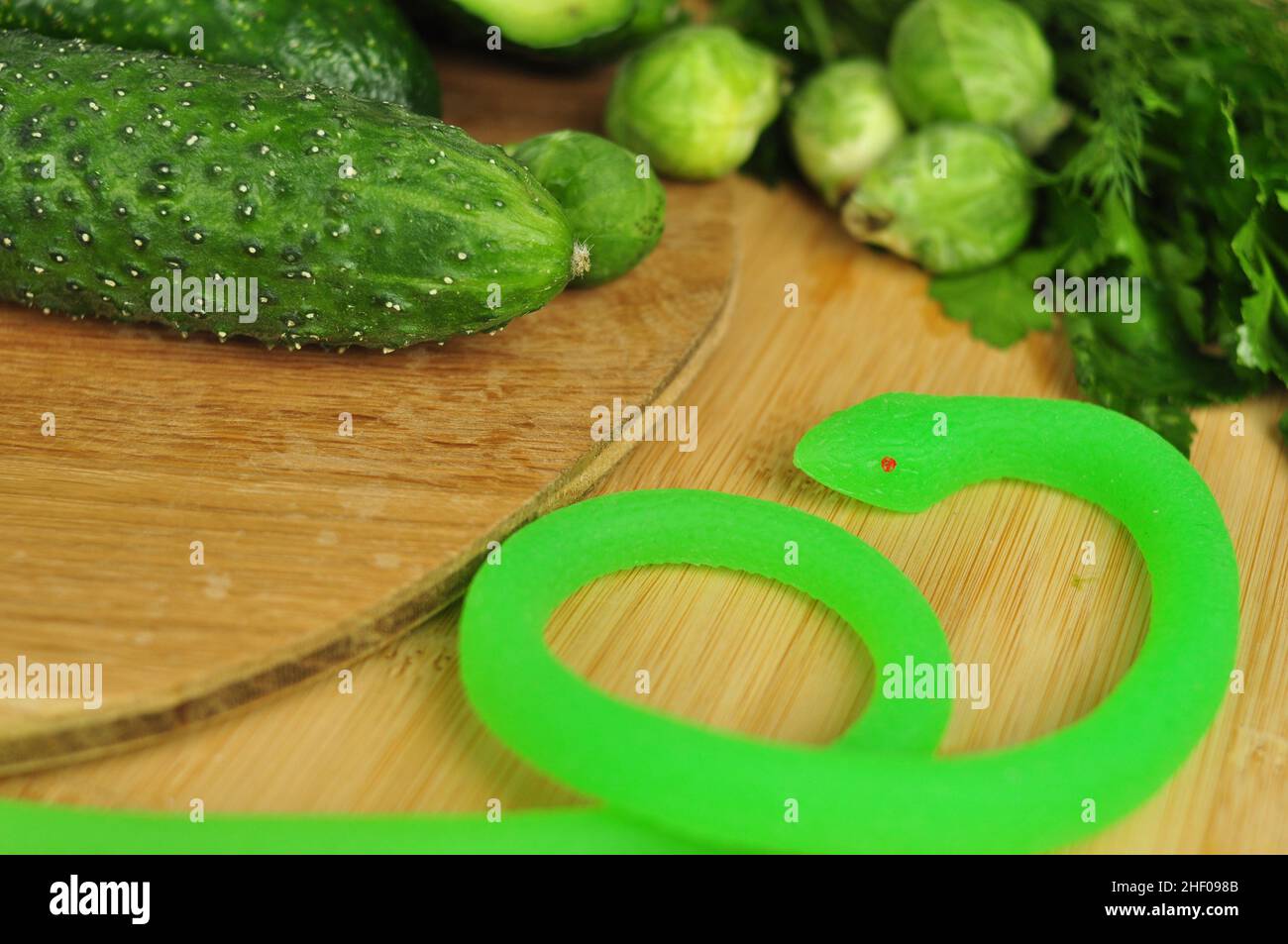 Fresh green vegetables and worm detox concept . High quality photo Stock Photo