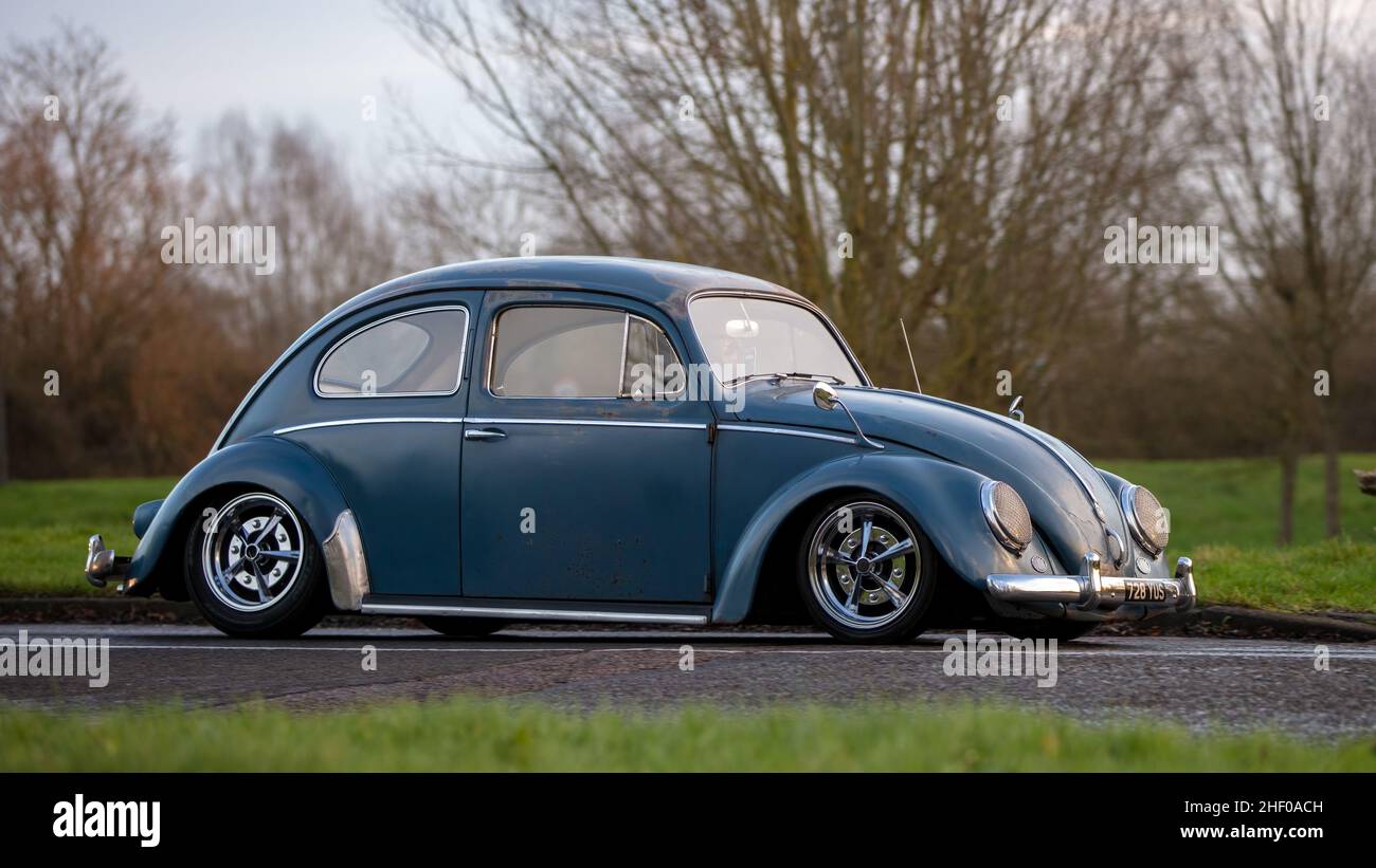 1958 Volkswagen Beetle Classic Car Stock Photo - Alamy