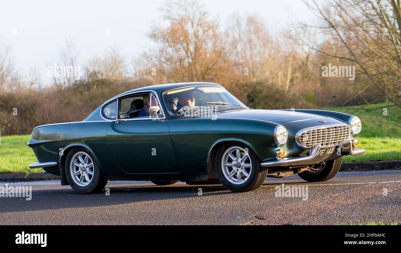 1964 green Volvo classic car Stock Photo Alamy