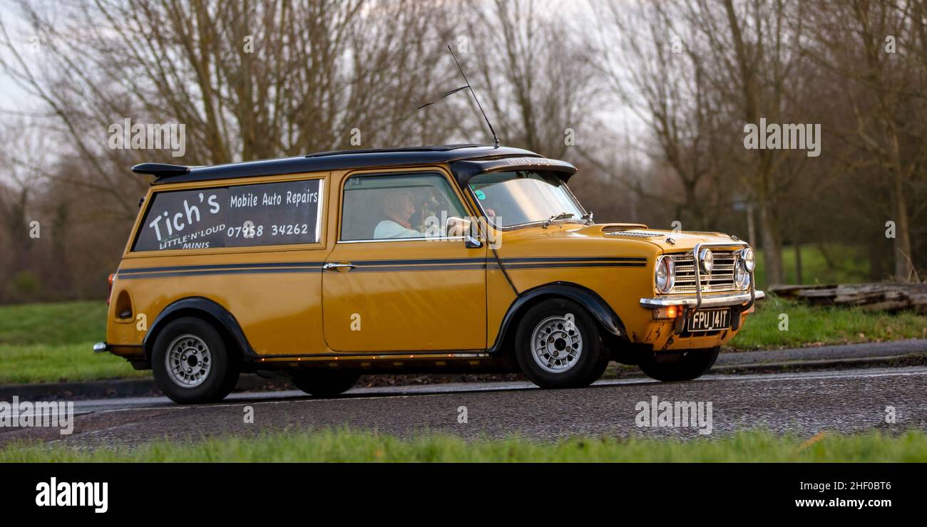 1979 Austin Morris mini van Stock Photo