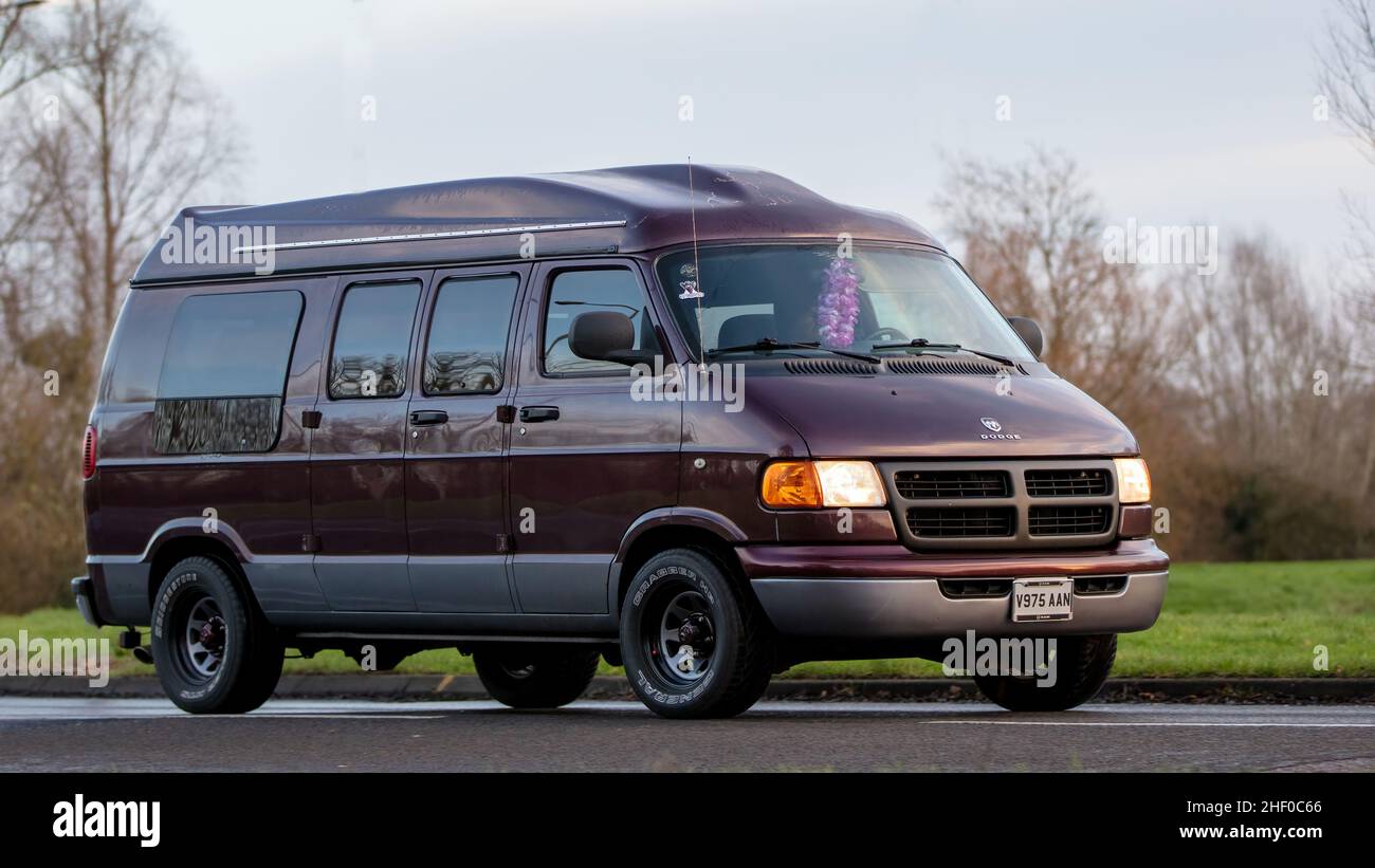 2000 Dodge Ram day van Stock Photo