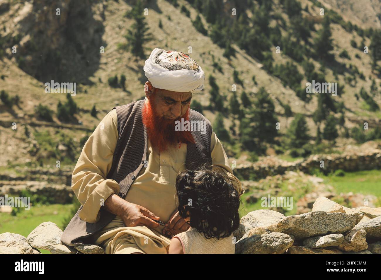 Pakistan gilgit young girl hi-res stock photography and images - Alamy
