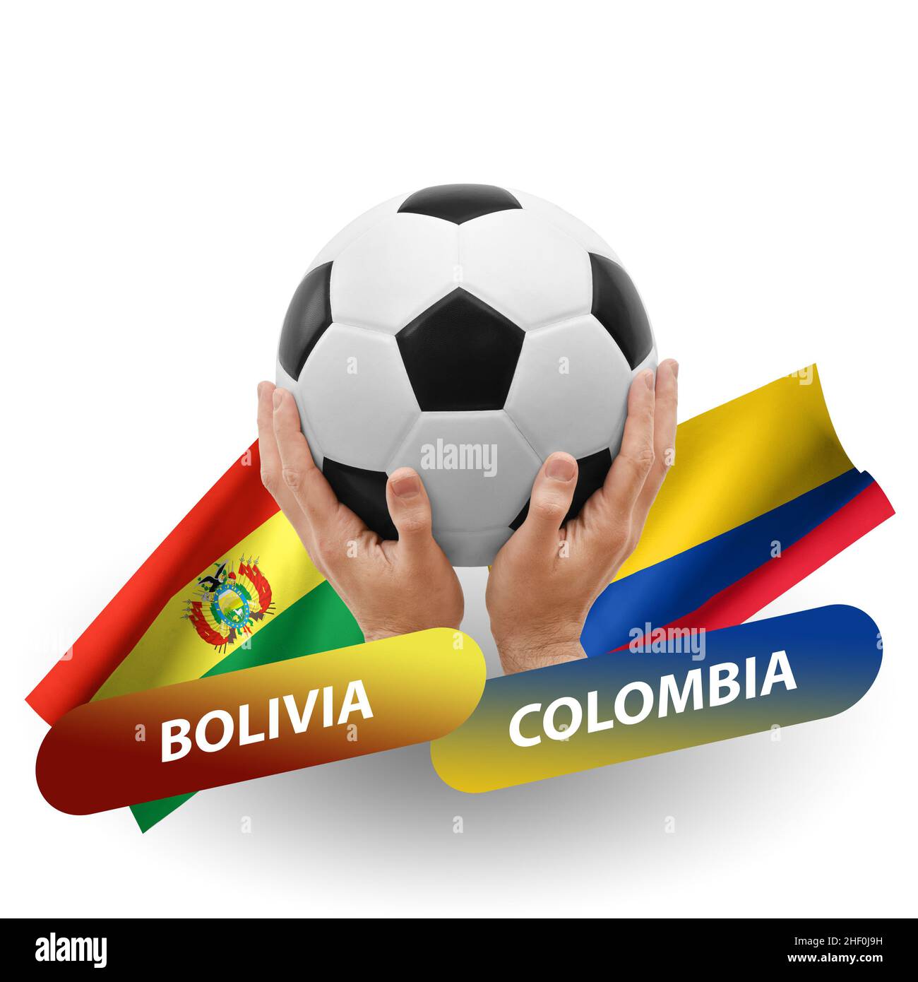 Bolivia vs colombia Cut Out Stock Images &amp; Pictures - Alamy
