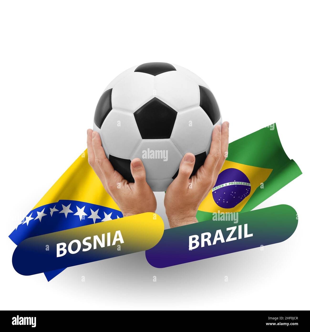 Bosnia vs brazil hi-res stock photography and images - Alamy