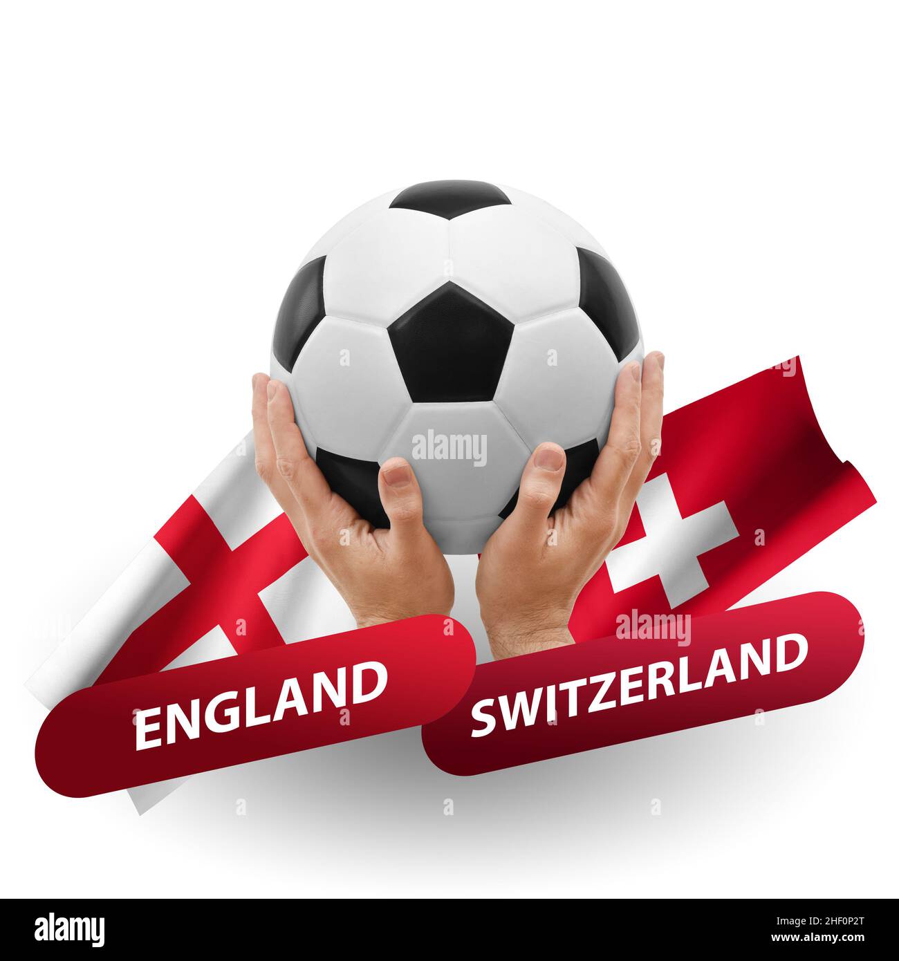 Soccer Football Competition Match National Teams England Vs Switzerland Stock Photo Alamy