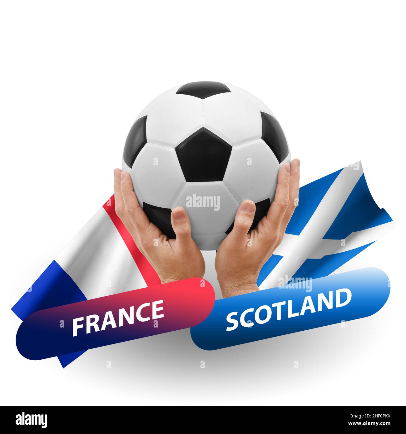 France scotland flag Cut Out Stock Images & Pictures Alamy