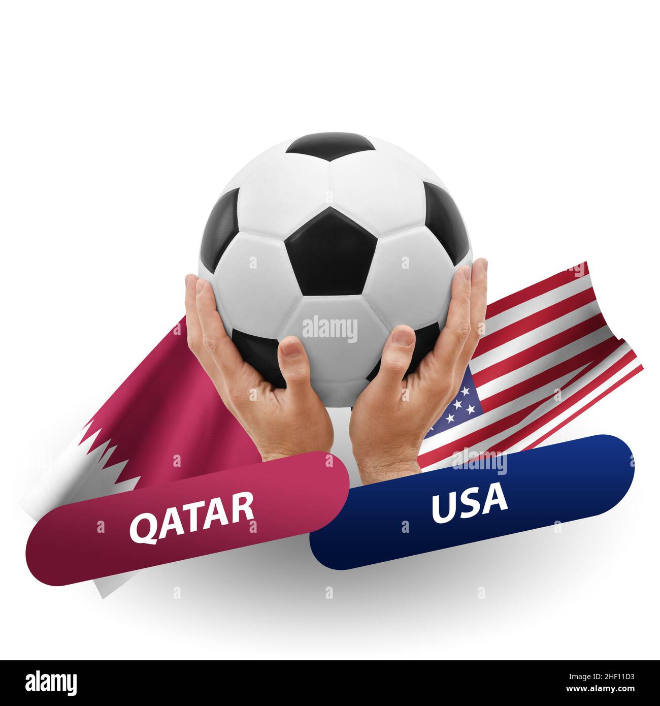 Qatar vs usa Cut Out Stock Images & Pictures Alamy