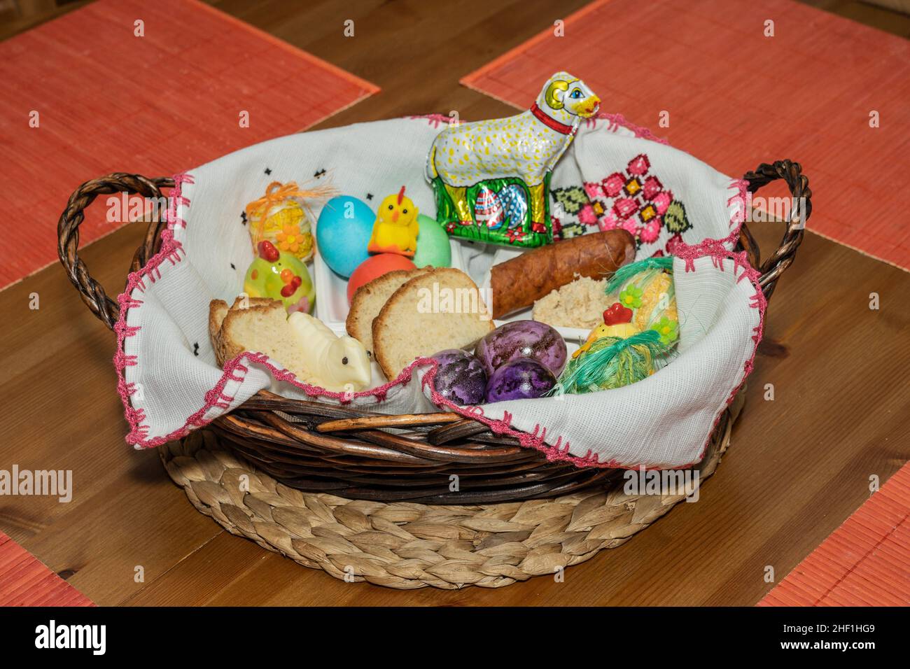 The blessing of the Easter baskets, is one of the most enduring and