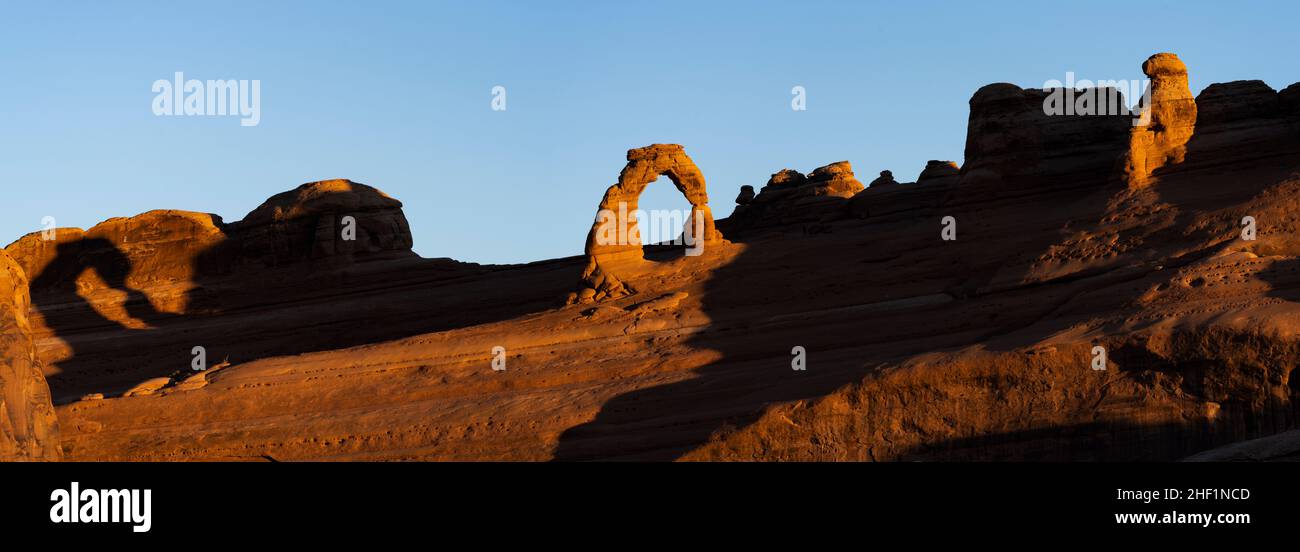 Delicate arch seen in hi-res stock photography and images - Alamy