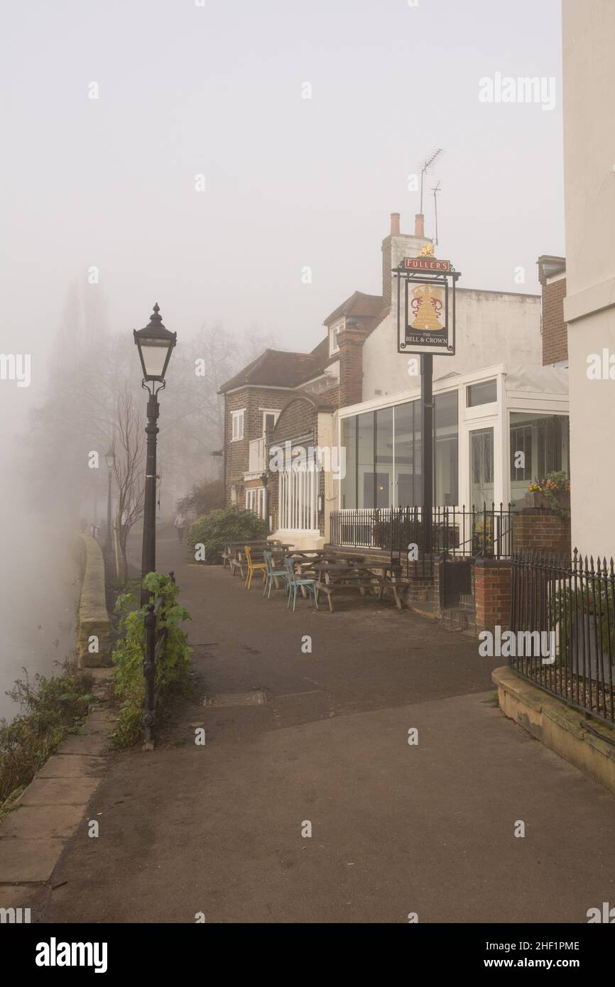 The Bell & Crown public house, StrandontheGreen, London, W4, England