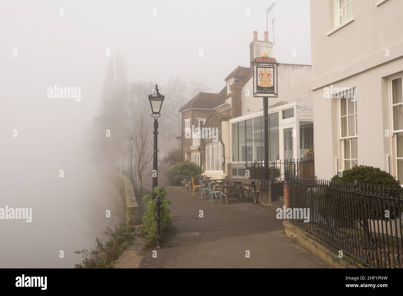 The Bell & Crown public house, StrandontheGreen, London, W4, England