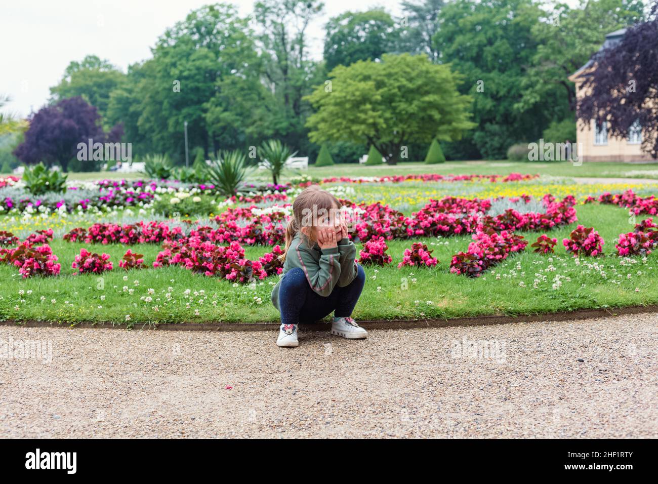 Child playing in outdoor park hi-res stock photography and images - Alamy