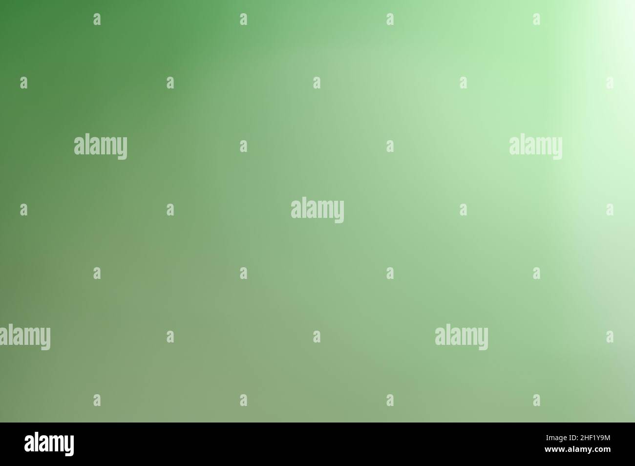 Gradient Green Background, Dark to Light Stock Photo