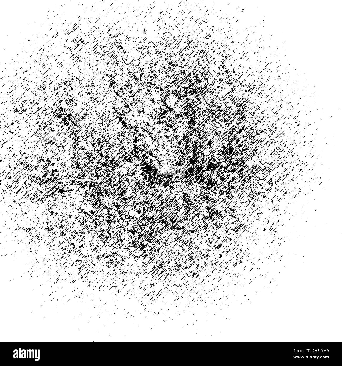 Grainy abstract distressed texture on white background. Vector and ...