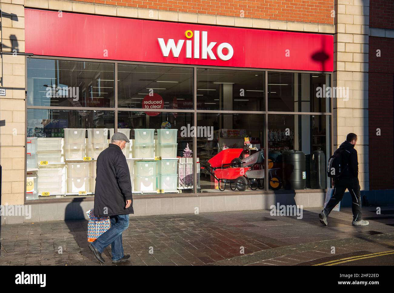 Slough, Berkshire, UK. 13th January, 2022. High Street retailer Wilko