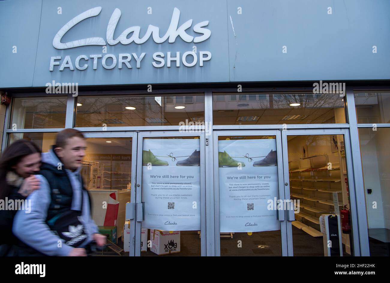 Clarks factory shop hi-res stock photography and - Alamy