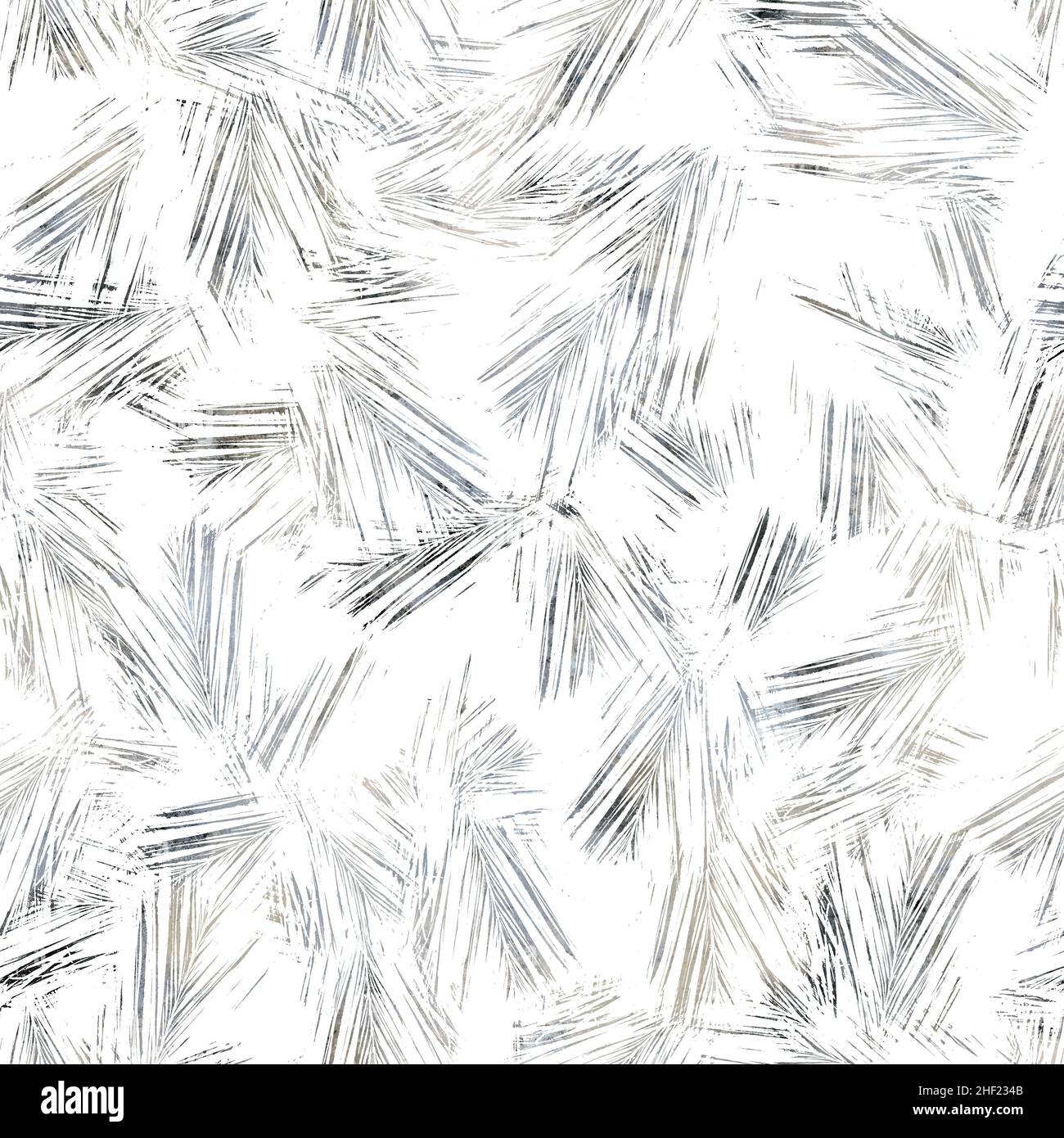 Seamless neutral and white grungy classic abstract surface pattern