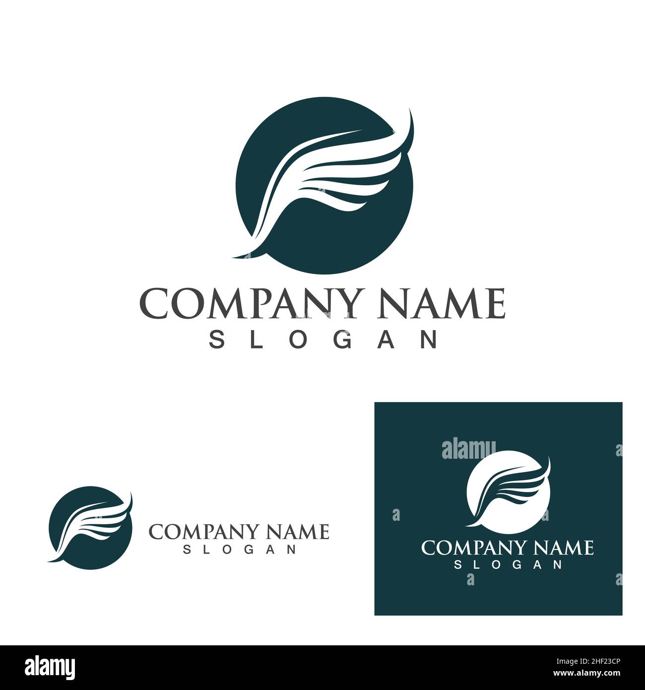 Wing Logo Template vector illustration design Stock Vector Image & Art ...