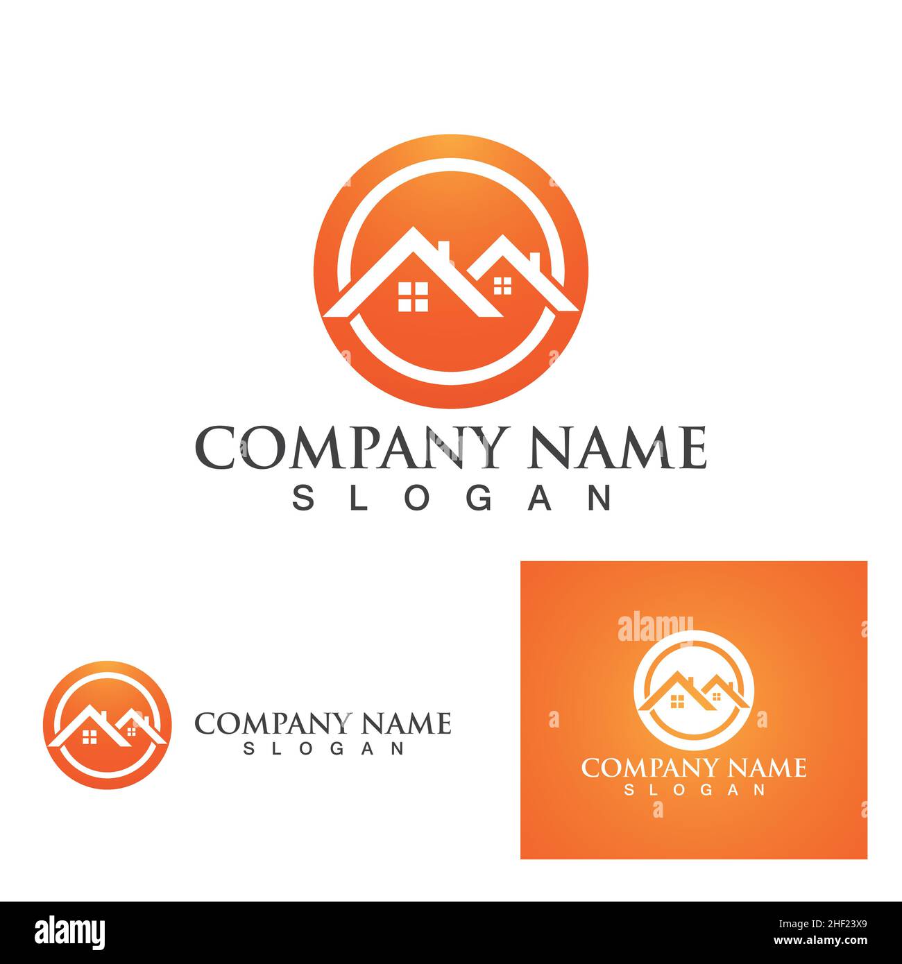 home logo vector icon illustration design template Stock Vector Image ...