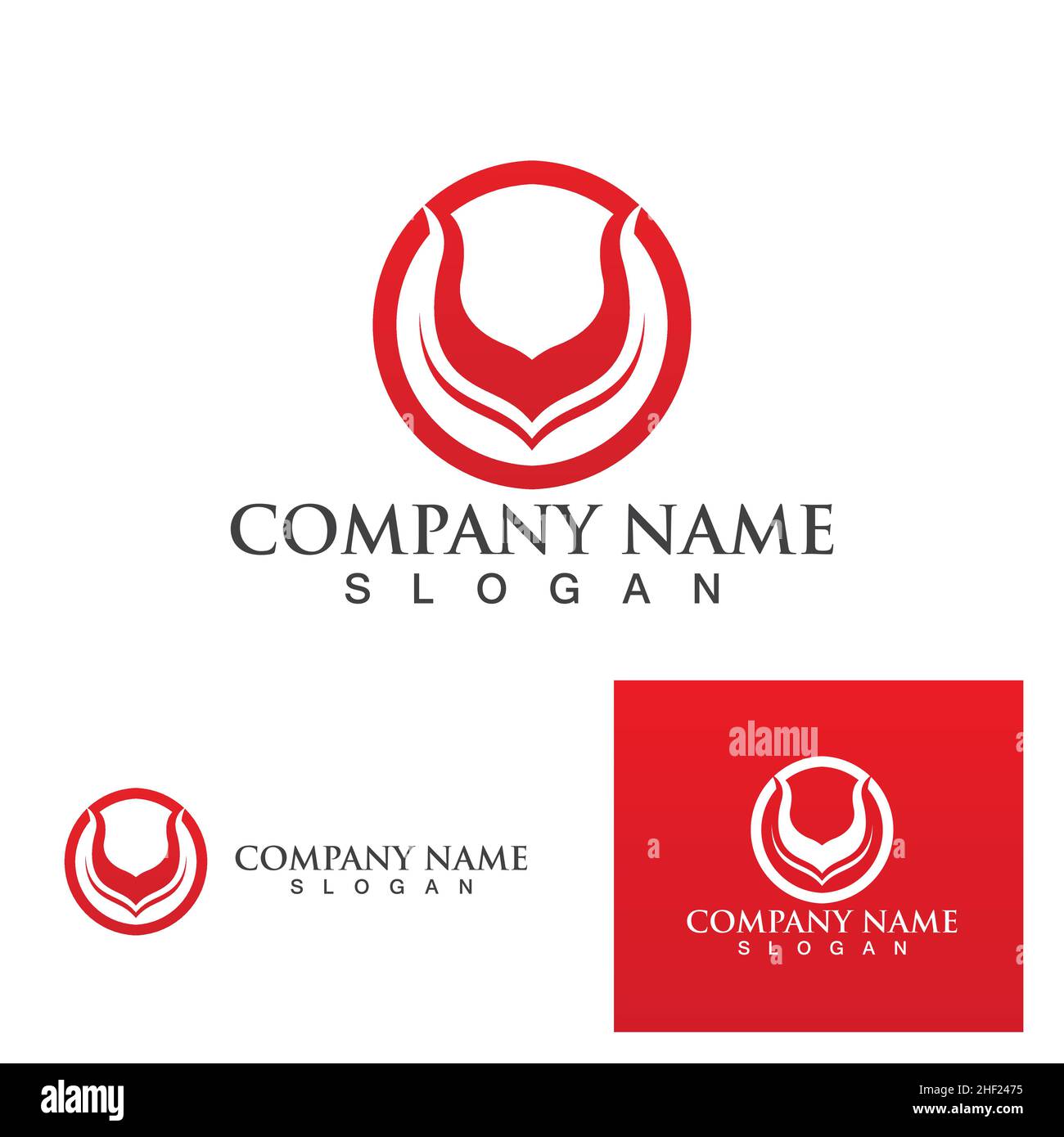 Devil horn Vector icon design illustration Template Stock Vector