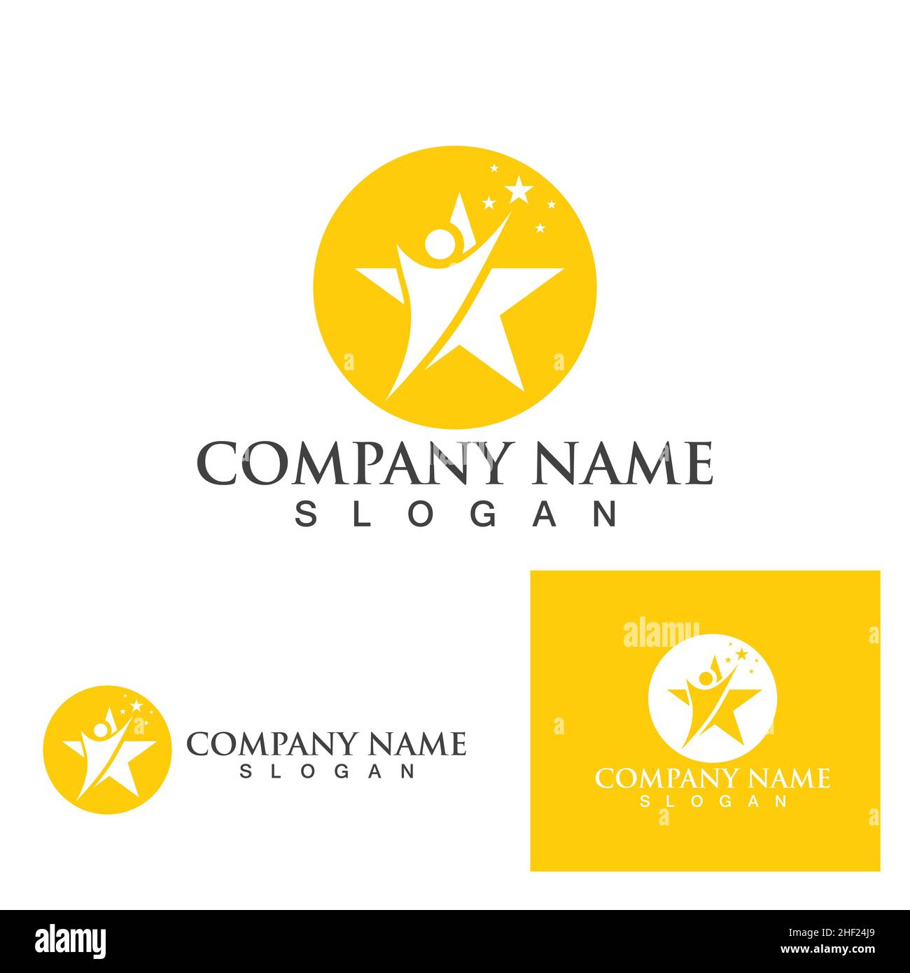 people star logo and symbol vector Stock Vector Image & Art - Alamy