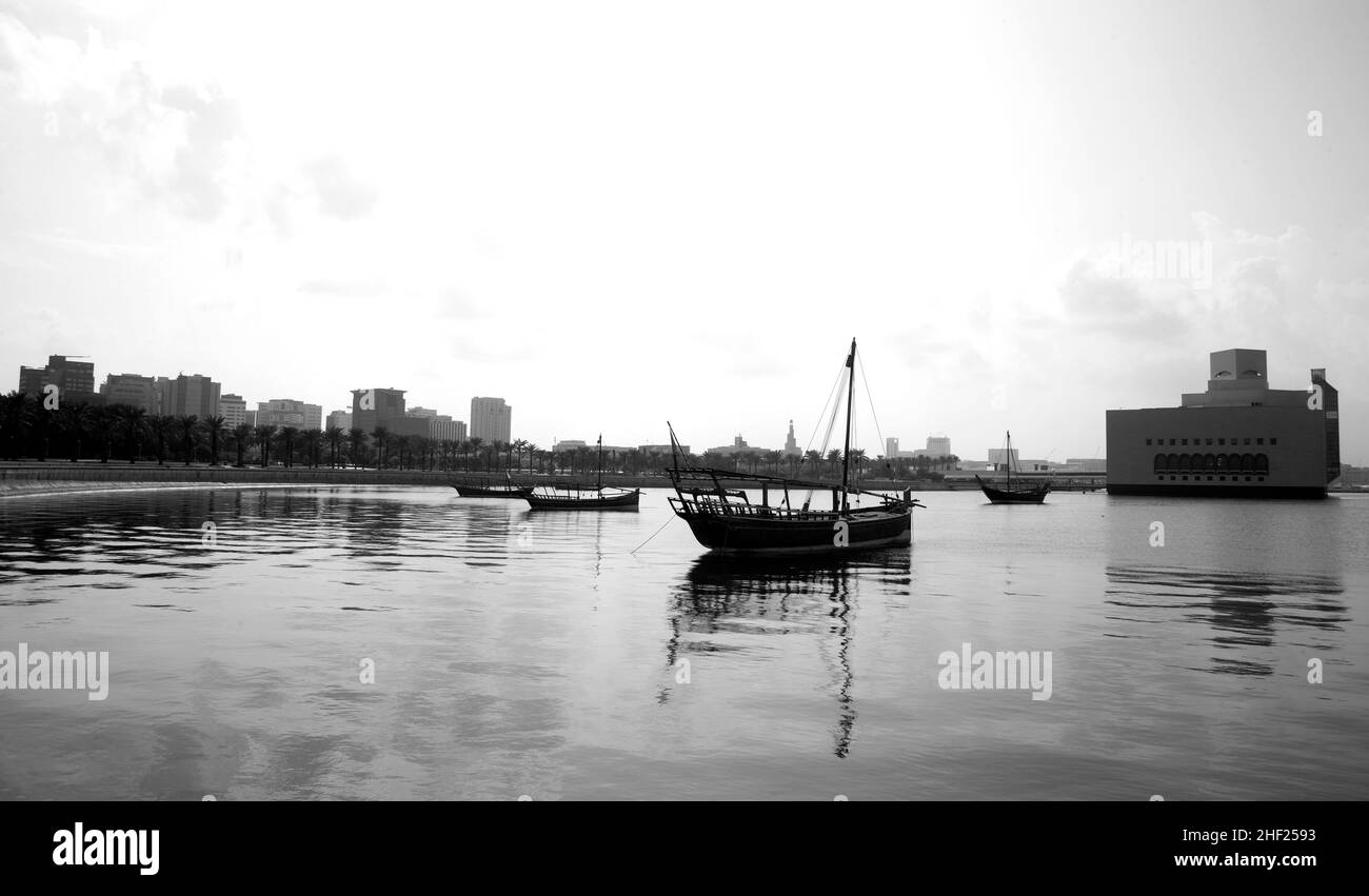 Museum of Islamic Art Doha / QATAR Stock Photo