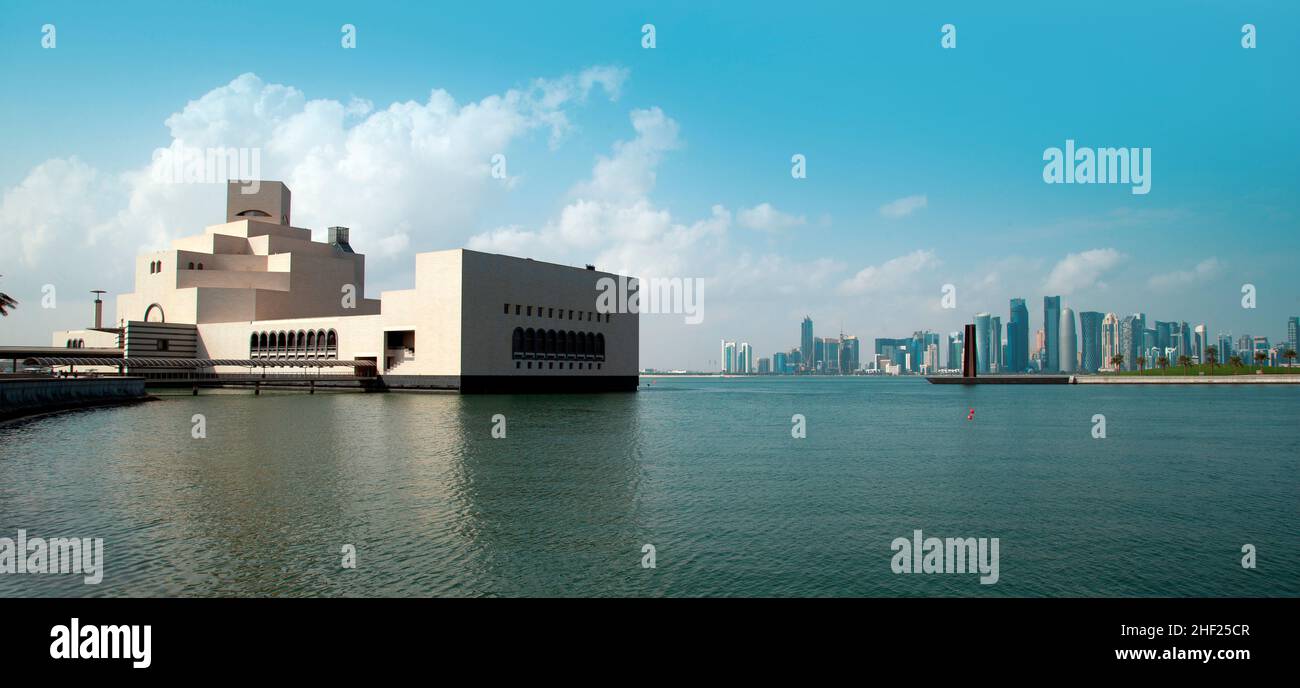 Museum of Islamic Art Doha / QATAR Stock Photo