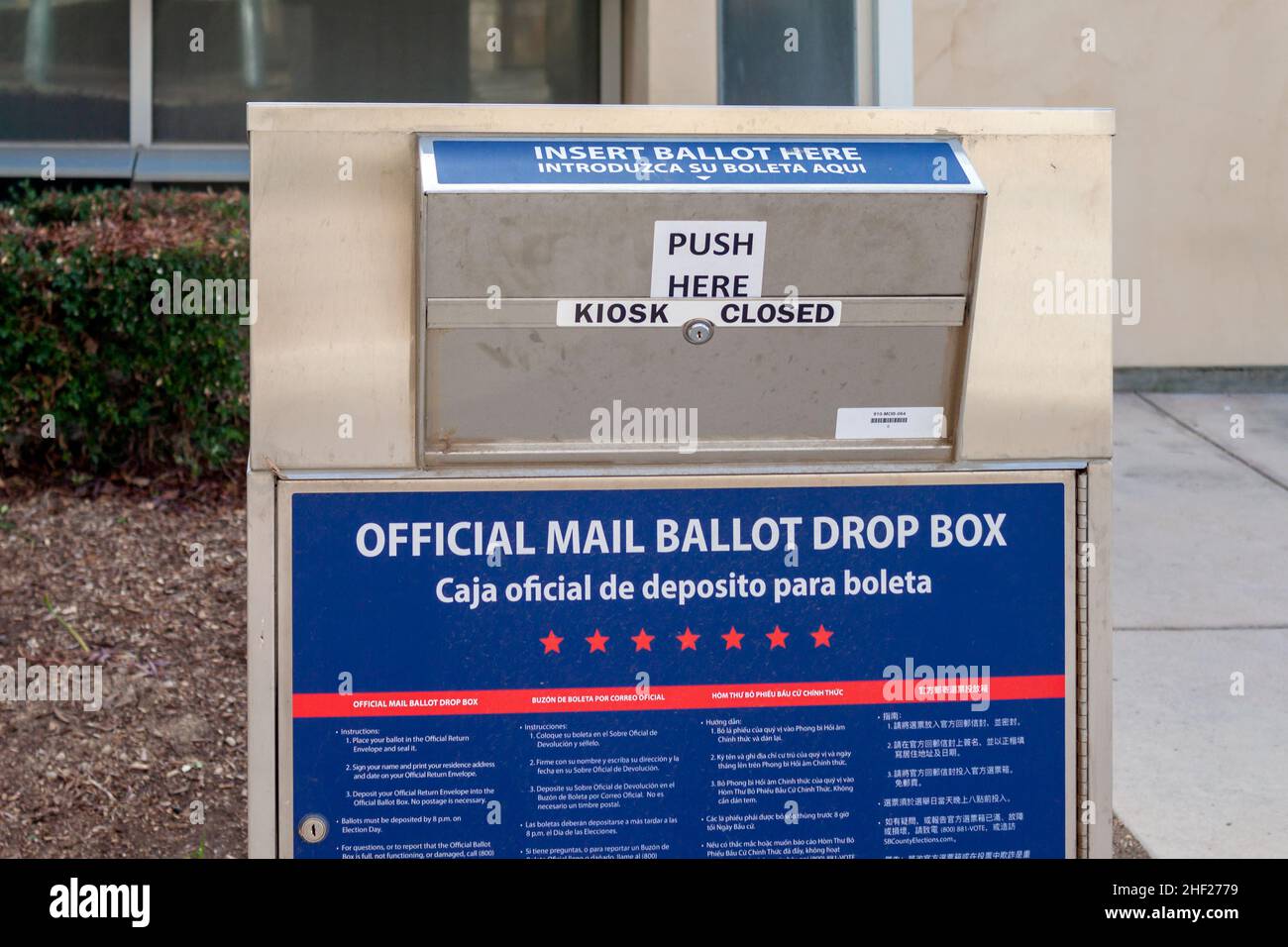 American election ballot drop box hires stock photography and images