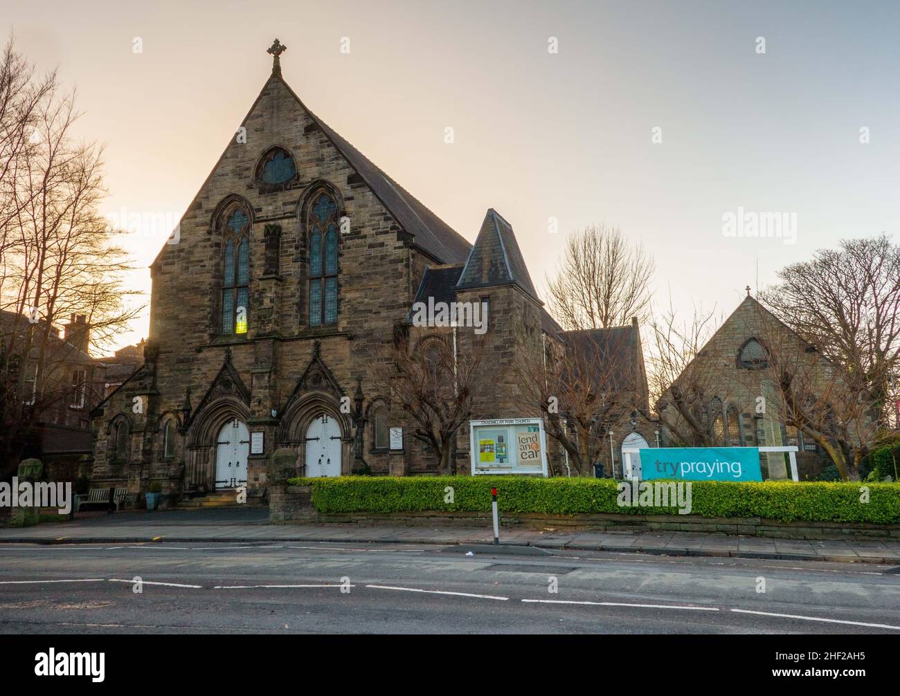 Craigmillar Park Church for worship in Newington Edinburgh, Scotland, UK Stock Photo